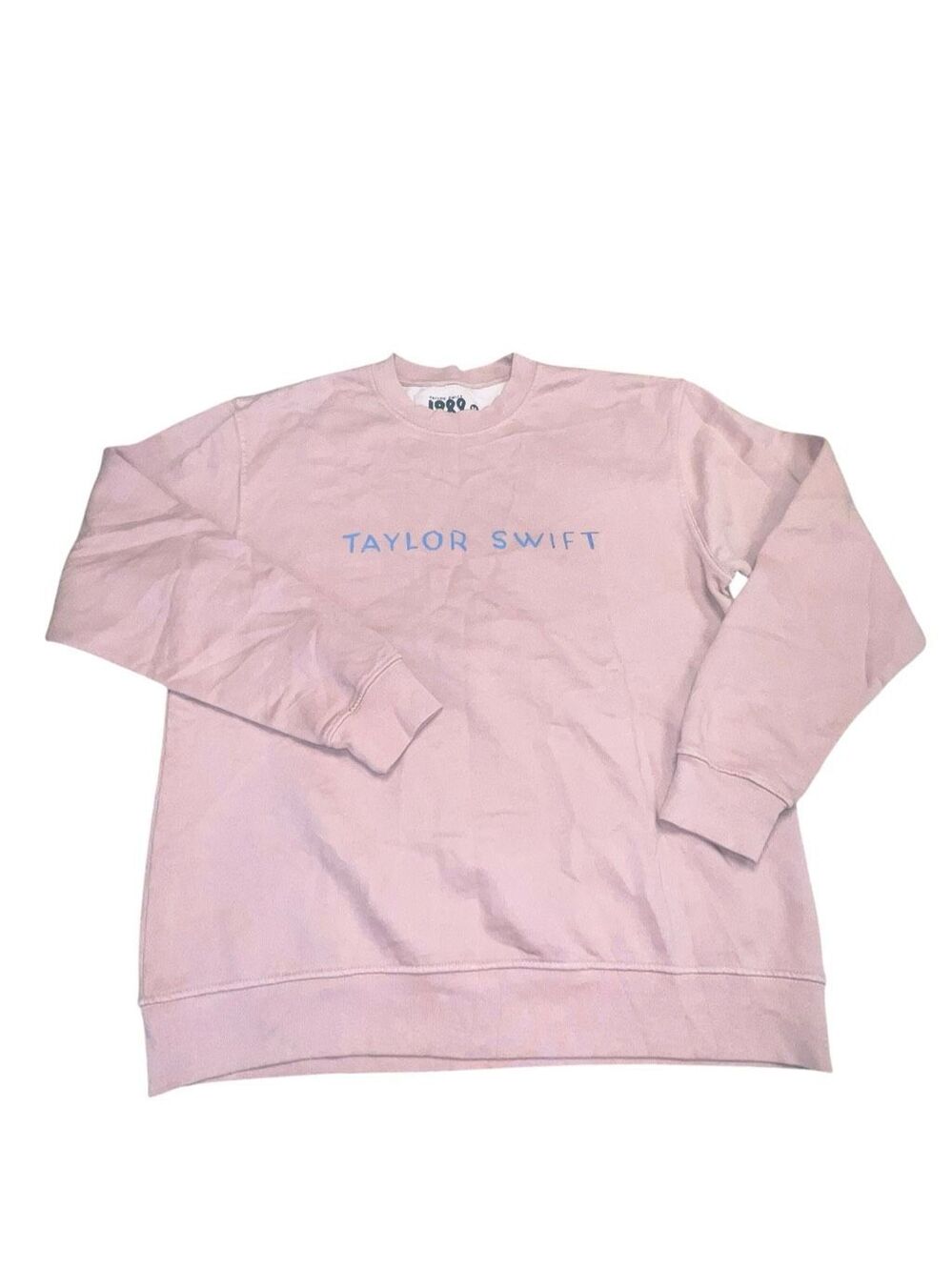 Taylor Swift Sweatshirt Womens Medium Pink1989 Taylors Version Graphic Crewneck